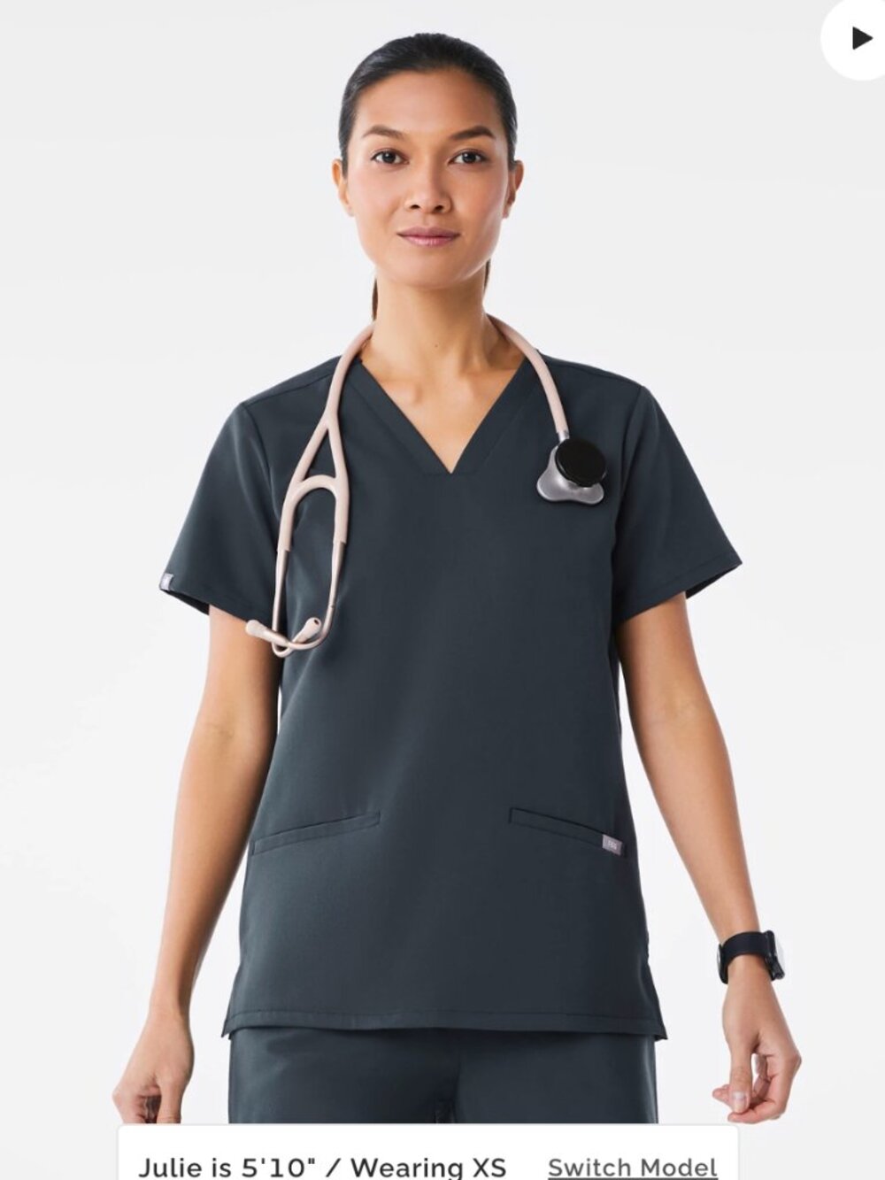 NWOT Figs Casma Scrub Top